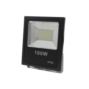Nagyteljesítményű kültéri 100W LED reflektor - víz, por-, és ütésálló - hideg fehér (FX) (BBD) (BBV) - Image 4