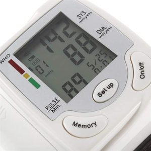 Digitális vérnyomás- és pulzusmérő csuklóra nagyméretű LCD kijelzővel (BBV) (BBL) - Image 4