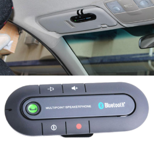 Napellenzőre rögzíthető Bluetooth-os autós telefon kihangosító beépített mikrofonnal, 10 méteres hatótávval (THM) (BBL) - Image 3