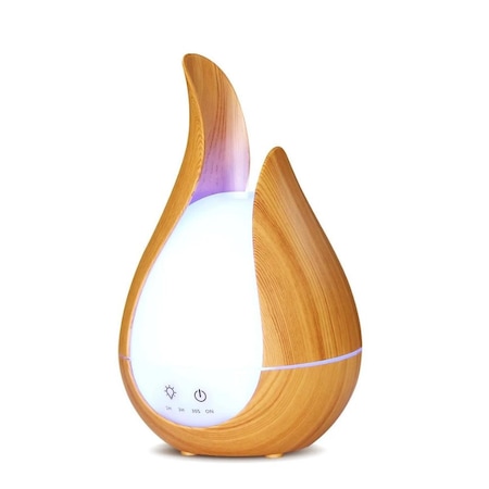 Elegante LED aroma diffúzor távirányítóval – kellemes hangulatvilágítással (BBV) (3)