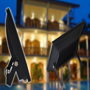 Nagyteljesítményű kültéri 100W LED reflektor - víz, por-, és ütésálló - hideg fehér (FX) (BBD) (BBV) - Image 3