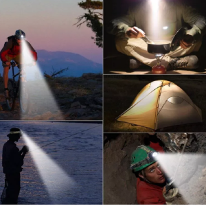 XML-T6 Cree LED akkus fejlámpa erős fénnyel (BBL) - Image 8