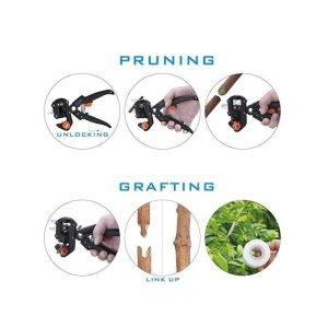 Multifunkciós kertészeti olló facsemeték metszéséhez és oltásához (BBL) - Image 8