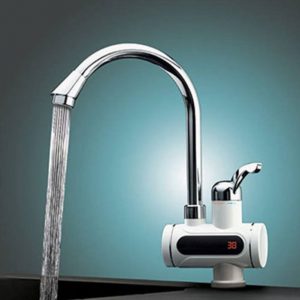 Átfolyós vízmelegítő csaptelep LCD kijelzővel - álló kivitel (BBL) - Image 5