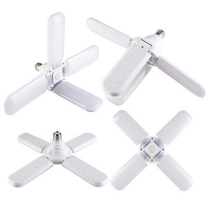 60W négyágú E27 LED lámpa / Ventilátor formájú energiatakarékos fényforrás (BBL) - Image 4