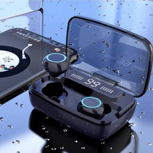 M11 vezeték nélküli vízálló Bluetooth fülhallgató LED kijelzővel és mikrofonnal (BBD) (BBV) - Image 8