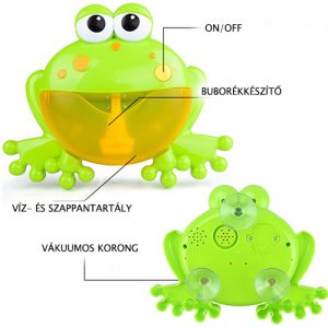 Aranyos zenélő békuci szappanbuborékokkal - kádjáték (BBJ) - Image 4