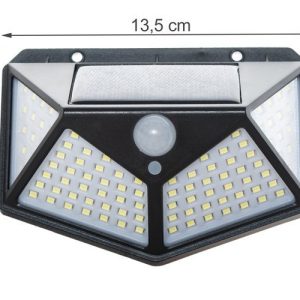Mozgásérzékelős, 100 LED-es napelemes kültéri lámpa (CL-100)  (BBL) - Image 9