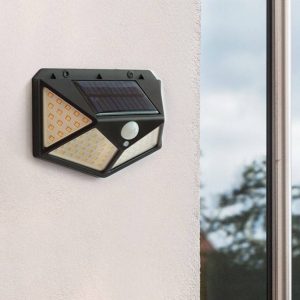 Mozgásérzékelős, 100 LED-es napelemes kültéri lámpa (CL-100)  (BBL) - Image 7