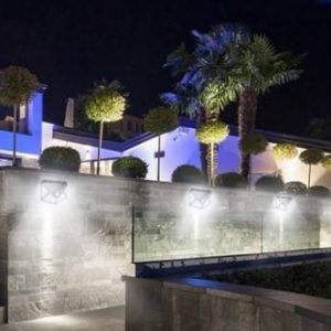 Mozgásérzékelős, 100 LED-es napelemes kültéri lámpa (CL-100)  (BBL) - Image 5