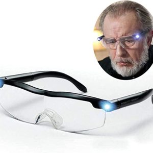 Nagyító szemüveg LED világítással szereléshez, olvasáshoz, pontosságot igénylő tevékenységekhez (BBV) - Image 4