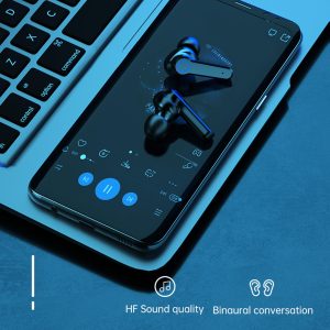M19 vezeték nélküli  bluetooth headset  digitális kijelzővel, töltődobozban (BBV) - Image 6
