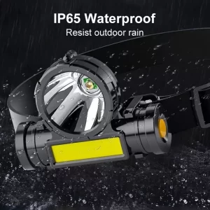 Extra könnyű akkus fejlámpa - USB-n tölthető - B0963T (BBV) (BBD) - Image 4