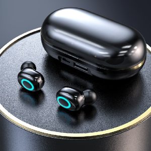 A42 TWS Bluetooth 5.0 fülhallgató LCD kijelzős töltőtokkal (BBV) - Image 3