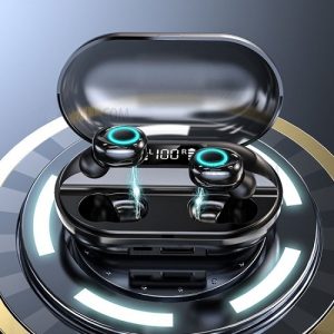 A42 TWS Bluetooth 5.0 fülhallgató LCD kijelzős töltőtokkal (BBV) - Image 4