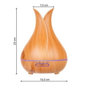 TULIP aromaterápiás diffúzor távirányítóval, LED-es hangulatvilágítással (BBV) (BBD) - Image 5