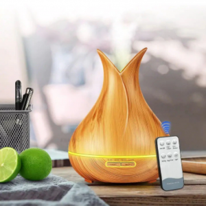 TULIP aromaterápiás diffúzor távirányítóval, LED-es hangulatvilágítással (BBV) (BBD) - Image 6