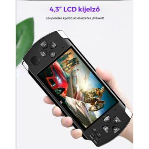 X6 Hordozható videójáték konzol - LCD kijelzővel, beépített játékokkal (BBV) - Image 3