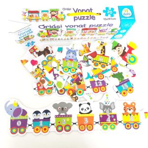 GIGA vonat puzzle  - betűk és számok felfedezésére (BBJ) - Image 3