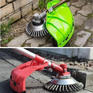 Térkő tisztító, gyomeltávolító kefe fűkaszához - 20 cm (BBV) (BBL) (BBA) - Image 3