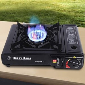 Hordozható kemping gázfőző műanyag strapabíró kofferban (BBL) - Image 6