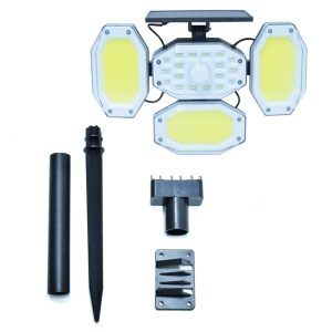 Távirányítós, mozgásérzékelős szolár LED lámpa (BBV) (FX) - Image 4