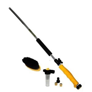 Magas nyomású autómosó készlet kefével, tartállyal, 2 cserélhető fúvókával - 1,2 MPa (BBV) - Image 9