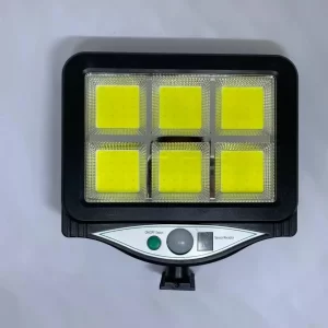 SL-F120 Kültéri COB LED napelemes fali lámpa, mozgásérzékelővel (BBL) - Image 10