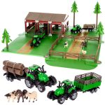 Farm traktorokkal és állatokkal (BB11465) (2)
