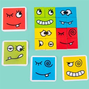 Készségfejlesztő kirakó arckifejezésekkel - fejlesztő emoji játék (BBJ) - Image 3