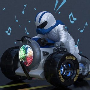 Zenélő és világító cross motoros kaszkadőr figura (FX) (BBJ) - Image 5