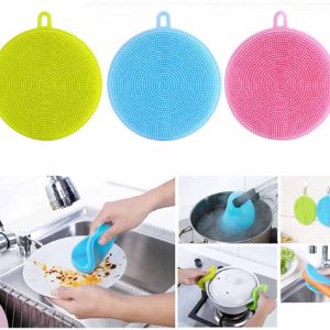 Szilikon mosogatószivacs a tökéletesen tiszta edényekért - 3 db-os készlet (BBM) - Image 4