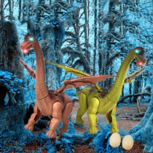 Üvöltő, lépkedő óriás szárnyas dinoszaurusz - menet közben tojást rak (BBJ) - Image 8