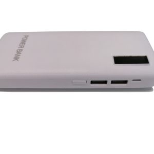 Zseblámpás power bank bőrhatású felülettel - 20000 mAh (THM) - Image 4