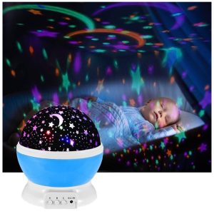 DELUXE STAR MASTER – csillagfény LED lámpa, éjszakai fény, égbolt projektor (BBV) - Image 1
