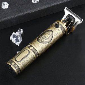 Gravírozott hajnyíró cserélhető fejekkel és titánium pengével YT-08 (BBV) (BBL) - Image 4