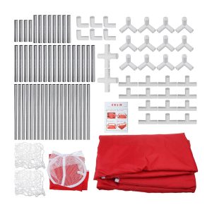 Gyermek járóka focikapuval és kosár palánkkal örökmozgó babáknak mintás játszószőnyeggel - lányos szín (BBJ) - Image 4