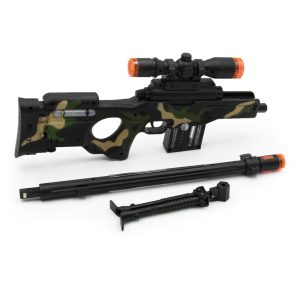 Special Shoot Gun - LED-es, villogó, élethű játék gépfegyver (BBJ) - Image 4