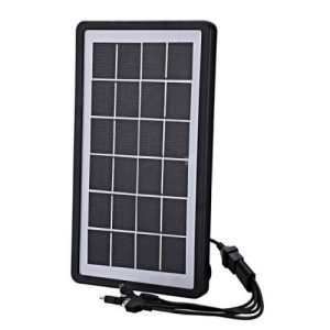 8W teljesítményű 5 töltőfejes szolár panel - 18 x 30 cm napelemes töltő panel (BBV) - Image 4