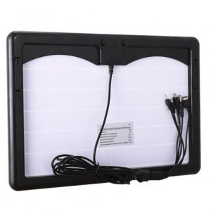 12W-os 5 töltőfejes szolár panel - 26x37 cm napelemes töltő panel (BBV) - Image 3