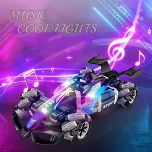 Formula drift car - világító, zenélő, füstölő versenyautó távirányítóval, kézi vezérlővel  (BBJ) - Image 7