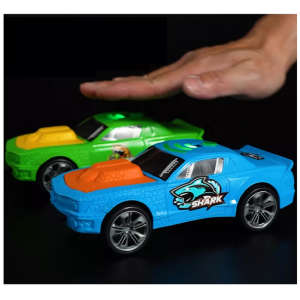 Elemes játékautó motorbúgás, fékcsikorgás és dínó üvöltés hanggal - ütközéskor a motortérből dínoszaurusz fej bukkan elő (BBJ) - Image 1