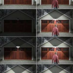 171 LED-es szürkület- és mozgásérzékelős, kültéri szolár lámpa (BBJH) (BBV) - Image 4