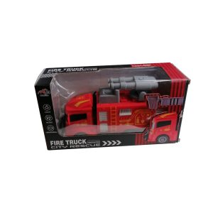 Világító és zenélő, élethű tűzoltóautó mozgatható vízágyúval (BBJ) - Image 10