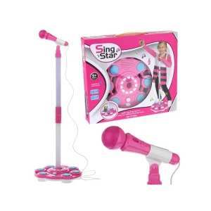 SING STAR LED mp3 játék mikrofon - rózsaszín (FX) (BBJ) - Image 3