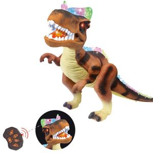 Dilophosaurus távirányítós játék dínó világító dupla taréjjal - 40 cm (BBMJ) - Image 5