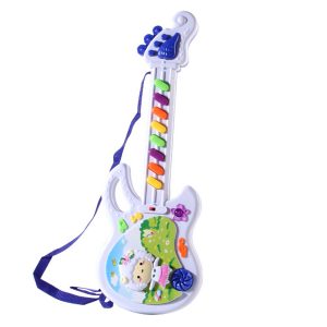 Nyakba akasztható elemes játék gitár dallamokkal - 45 cm (BBMJ) - Image 1