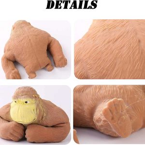 Gorilla formájú, nyomkodható, stressz csökkentő játék gumiból (BBJ) - Image 10