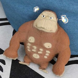 Gorilla formájú, nyomkodható, stressz csökkentő játék gumiból (BBJ) - Image 7