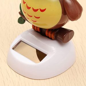 Bólogató bagoly - napelemes dísz autóba, íróasztalra (BBKM) (SB) - Image 5